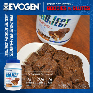 IsoJect Peanut Butter Gluten-Free Brownie