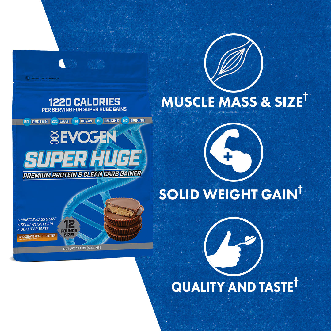 Evogen Nutrition Super Huge Mass Gainer — Massive Gains