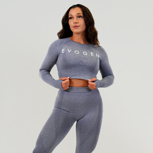 Next-Gen Women's 2-piece Long Sleeve + Leggings Workout Set